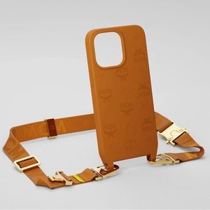 MCM x XOUXOU iPhone 13 Pro necklace case - new with box
